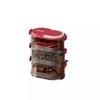 New Stackable Seasoning Box Set Space-saving Design Portable Storage Box Kitchen Dual Layer Sealed Box