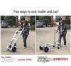 Aluminum Alloy Foldable Heavy Duty Hand Truck - High Load Capacity Warehouse Trolley