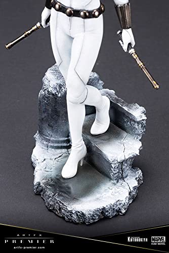 ARTFX PREMIER MARVEL UNIVERSE Black Widow White Costume Edition 1/10 Scale PVC Pre-painted Easy-to-Assembly Figure MK366