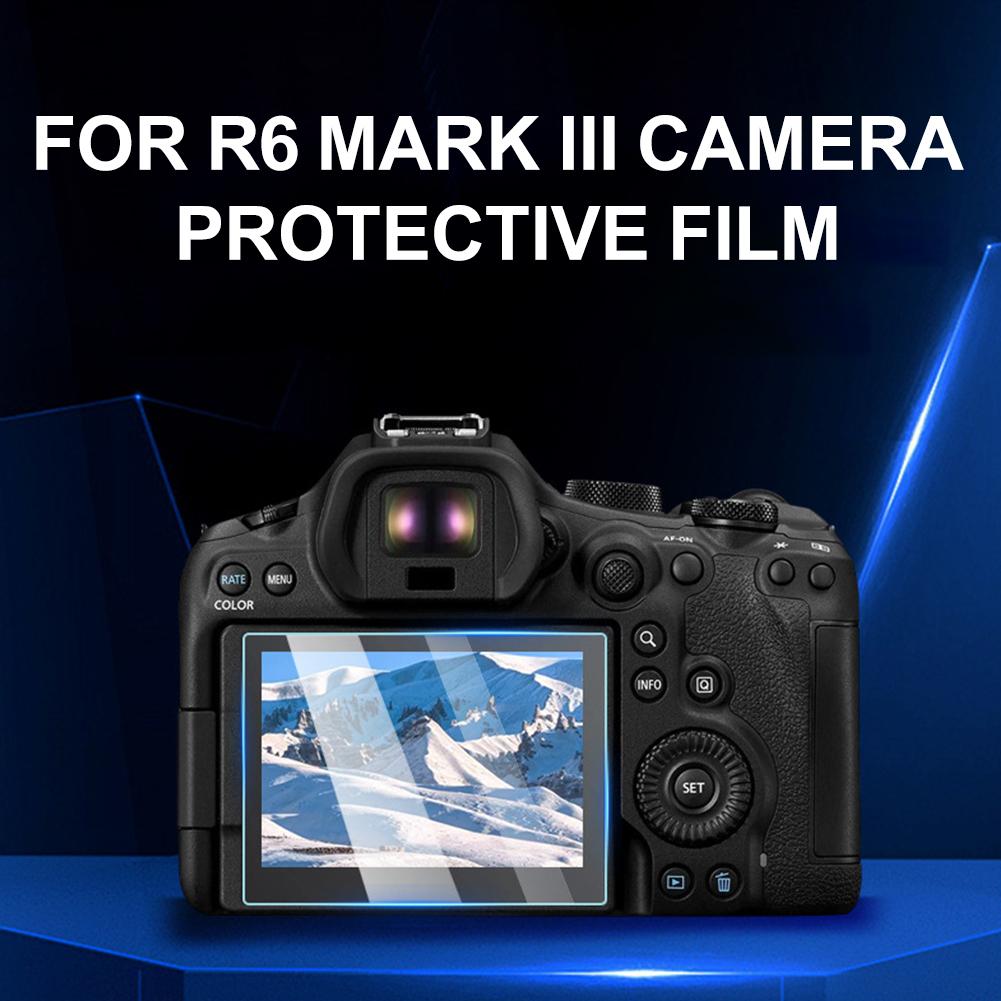 R6 / R6 II Camera Glass 9H Hardness Tempered Glass R6 Mark II Ultra Thin Full Screen Protector for Canon Guard Cover Gla