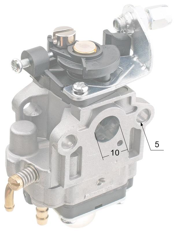 Gaźnik Nac Wlbc260-2Zxu Cg260B Cg330B 11Mm Wykaszarki Marketowe Nz104