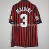 Wholesale sports outdoor retro series AC Milan jersey No. 22 Kaka No. 80 Ronaldinho same football jersey short sleeves