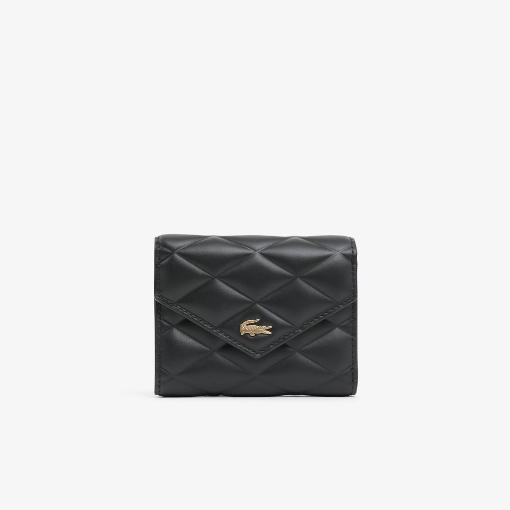 Lacoste Women's Crocodelle Flap Bifold Wallet NF5119E56G000