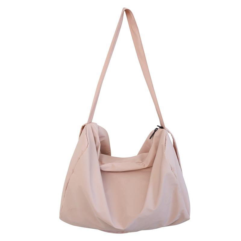 Crossbody bag super fire large capacity lazy wind college student class bag commuter travel shoulder bag satchel