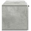 Wall Mounted TV Cabinet Concrete Grey 59.5 x 31 x 30 cm