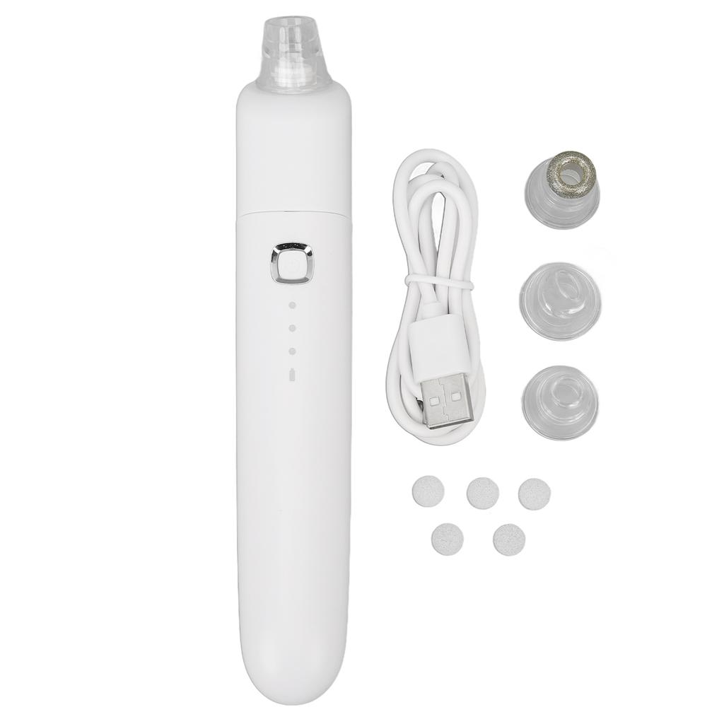 Blackhead Remover Pore Vacuum 3 Suction Power Deep Cleansing Electric Facial Pore Cleaner with 4 Replaceable Probes