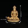 Meditating Hanuman Idol Sankat Mochan Hanuman Statue Bajrang Bali Murti Pavan Putra Hanuman Murti