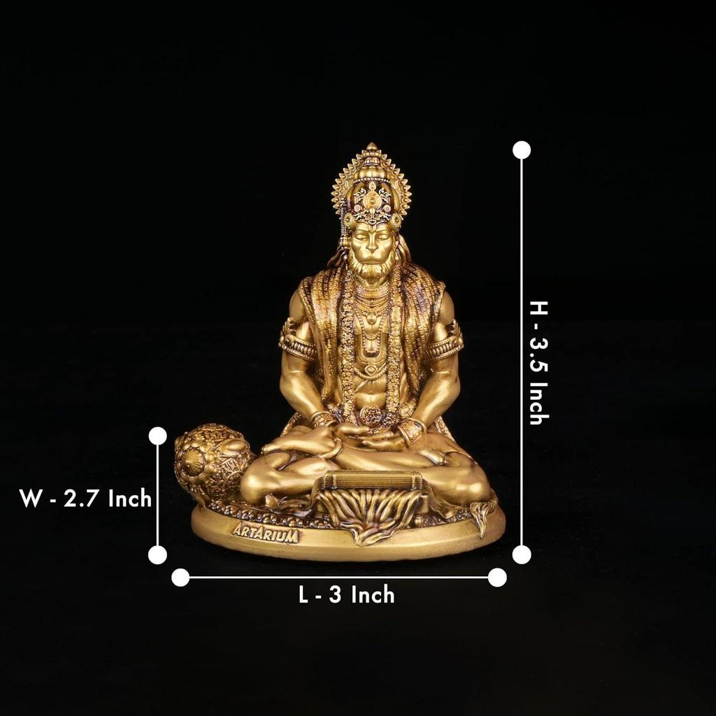 Meditating Hanuman Idol Sankat Mochan Hanuman Statue Bajrang Bali Murti Pavan Putra Hanuman Murti