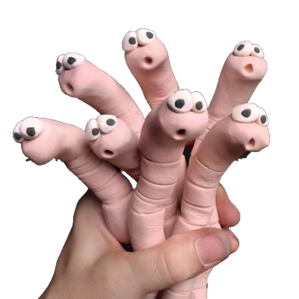 Flowerpot decoration earthworm ornaments potted soil moisture monitoring Moisture monitor for your potted plant