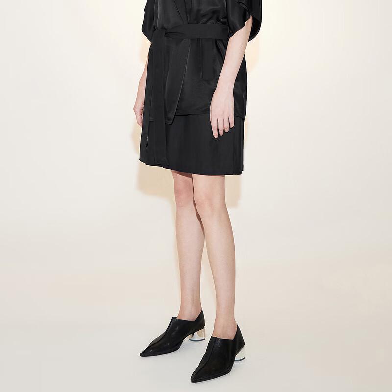 

LESS 2023 Summer Loose Wide-Leg Capris S