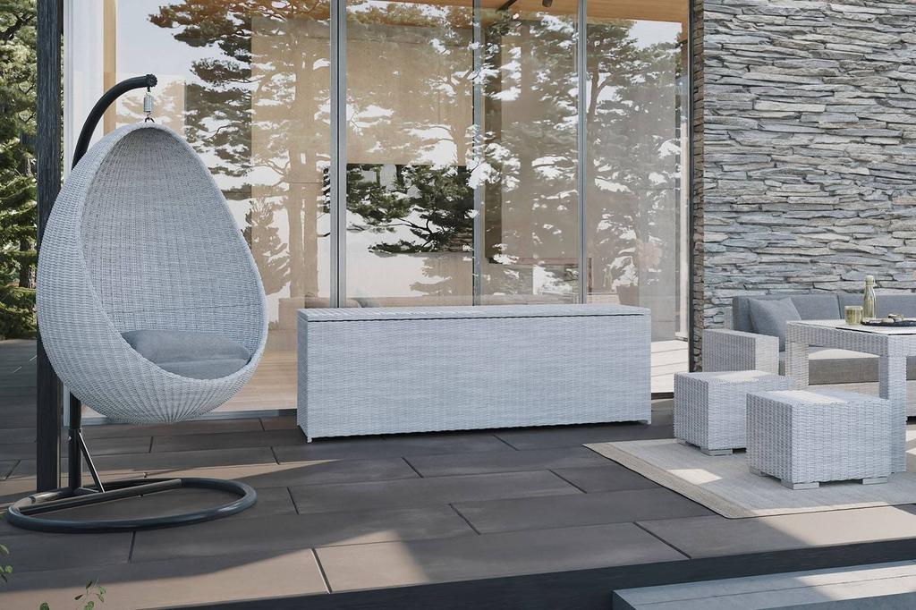 Terrace Box Scatola 200X82X74 1181L Oltre Royal Sand Technorattan Homms