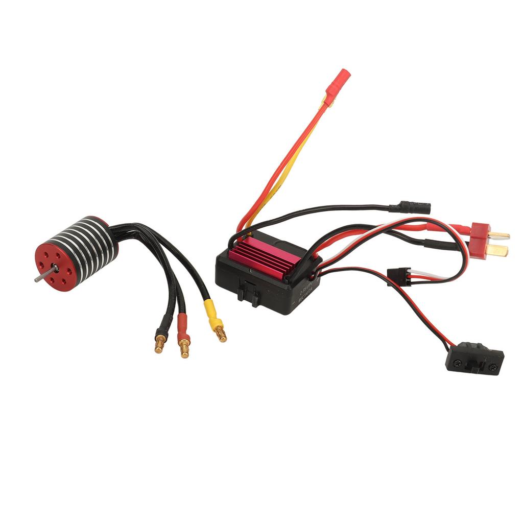 2430 Brushless Motor 35A Brushless ESC Accurate Brushless Motor ESC Set for Traxxas 1 16 1 18 RC Car 6300KV