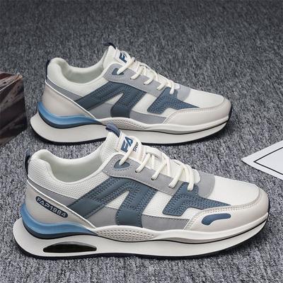 Fashion Forrest Gump Men's Shoes New Casual Running Travel Thick Sole Heightening Sports Dad Versatile Trendy Shoes