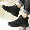Neue Herren Stiefeletten Motorrad Wandern Wasserdichtes Schuhwerk High Top Abriebfeste Herrenstiefel Bequeme Outdoor Wanderschuhe