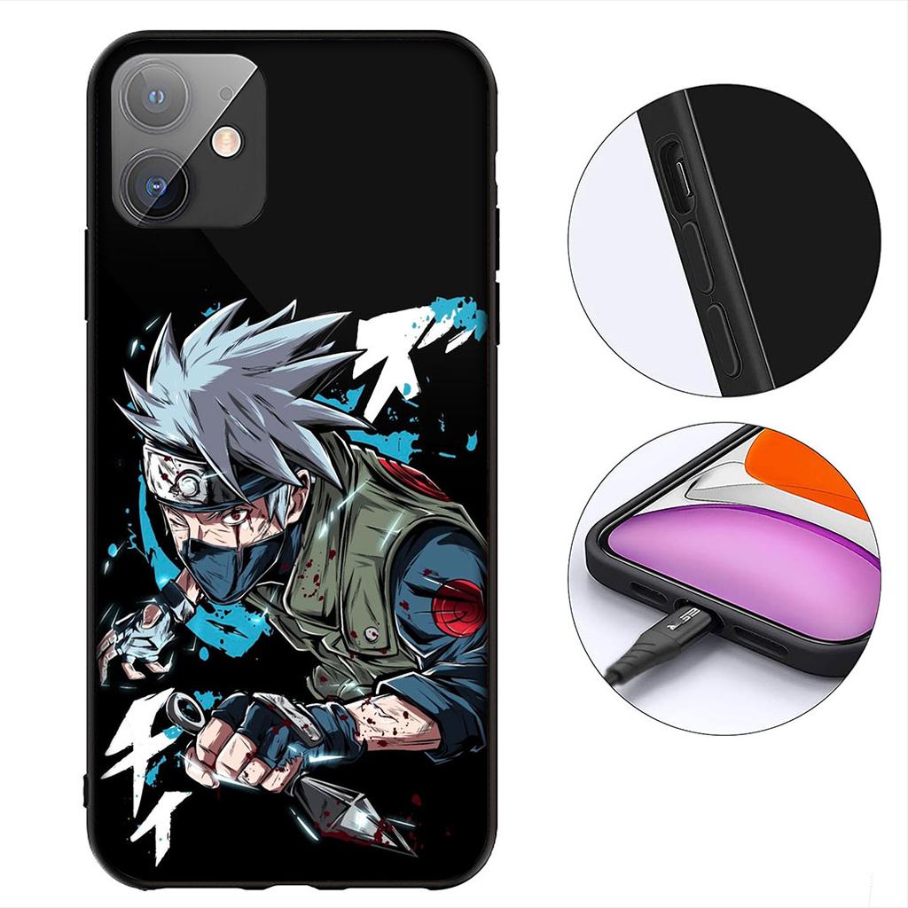 Uchiha Sasuke Narutos Kakashi Phone Case for Samsung Galaxy S22 S21 S20 FE Ultra Plus A35 A36 A37 A33 A34 A04 A71 Cover Casing