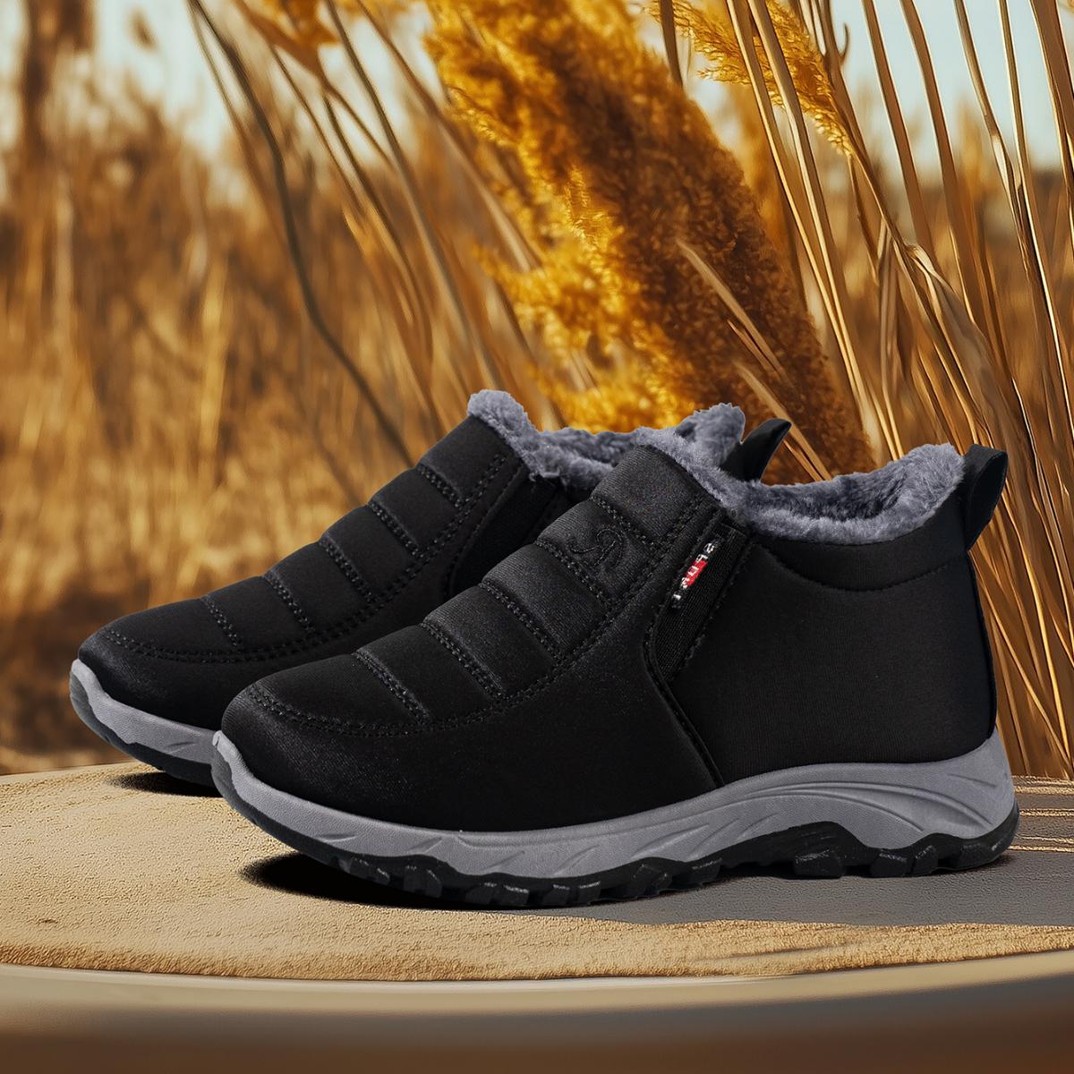 

Мода Мода Хлопковые Ботинки на Платформе Зимние Теплые Меховые Женские Снежные Ботинки Женские Ботильоны Зимняя Женская Обувь Zapatos De Mujer 41 чёрный