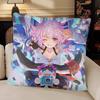 Game Honkai Star Rail March th Pillow Case Fashion Square Pillowcase Bedroom Sofa Room Ins Decoration Leisure