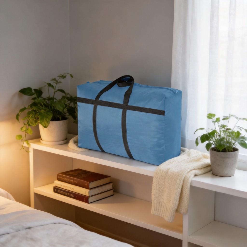 Cotton Storage Bag For Moving And Travel Use Large Capacity Organizer