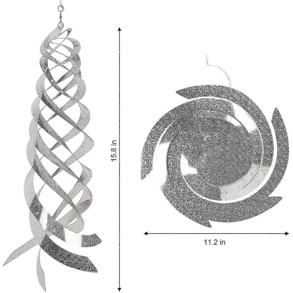 Rare Gem Bird Repellents, Bird Spiral Reflector, Reflective Bird Scare Rods, Ornamental Spinner Deterrent Control Device, Avoids Birds in Home and Ga
