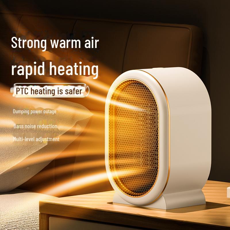 Grenzüberschreitender PTC-Keramikheizer für den Desktop: Kleine elektrische Heizung nach EU-, US- und UK-Standards