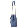 Fashion Chain Soft Leather Wrinkled Crossbody Underarm Bag New Embroidered Shoulder Bag Trendy Women's Bag