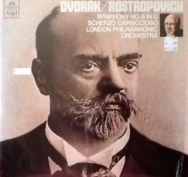 

LP Record ANTONN DVOK MSTISLAV ROSTROPOV Symphony No. 8 In G Scherzo Capri SZ37718 Angel Records Classical Used