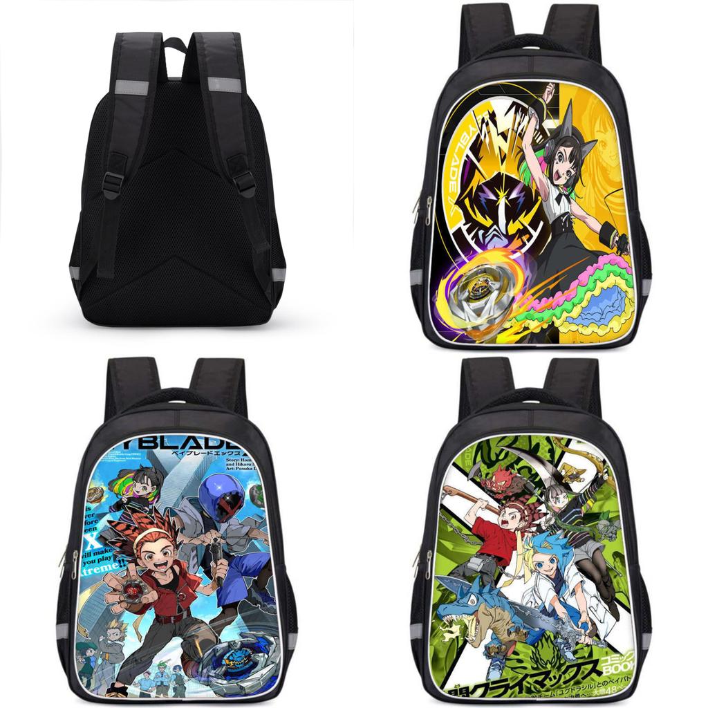 Beyblade X Large Capacity Backpack Lightweight Oxford Bag For School Essentials