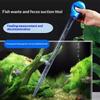 Fish Tank Gravel Siphon Vacuum Cleaner Long Plastic Pipette for Quick Debris Removal In Aquarium