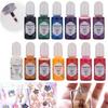 13 Bottles 10G Epoxy Uv Resin Coloring Dye Colorant Pigment Mix Color Diy Set