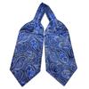Men Vintage Self Tie Paisley Elegant Ascot Cravat Neck Scarf