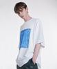 VERSE ONE Paisley Logo Bandana T-Shirts White/Navy