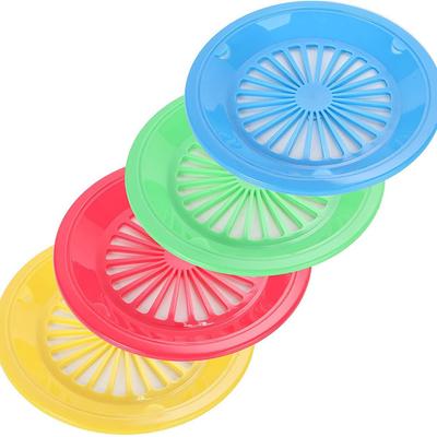 Portable Disposable Round Mexican Plastic Picnic Plate