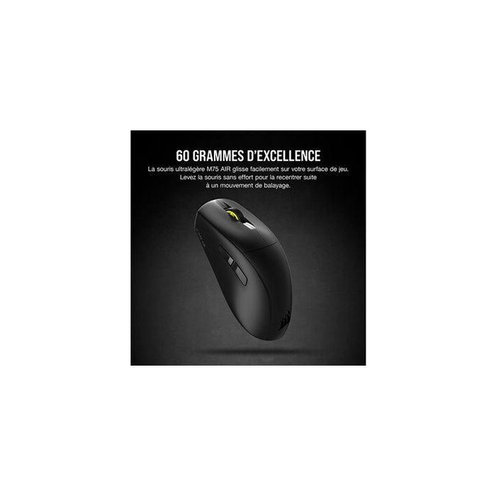 Souris gamer - wireless - corsair - m75 - noir