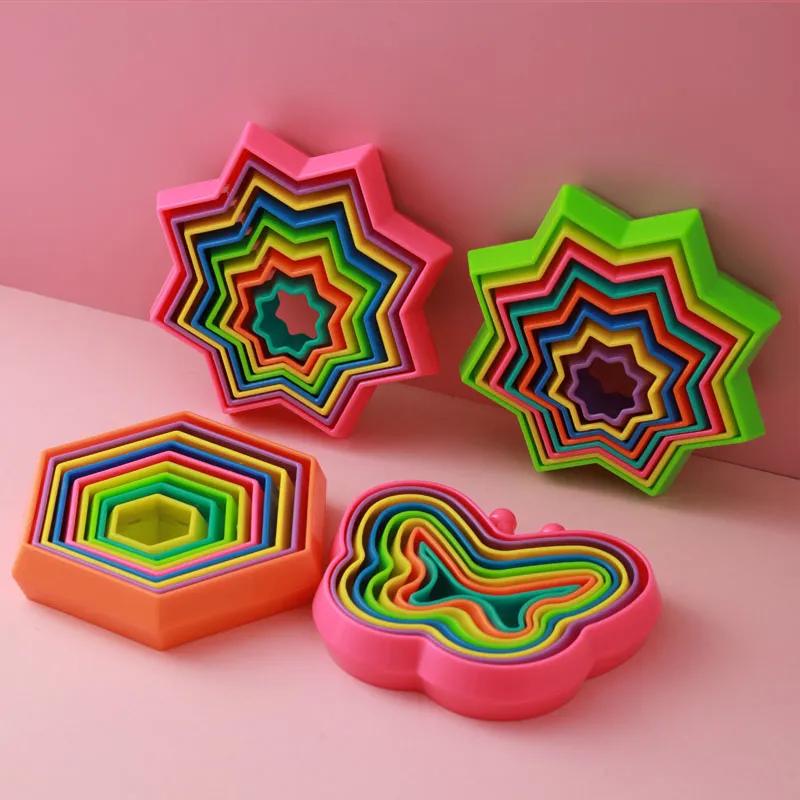 3D Spiral Illusion Antistress Fidget Spielzeuge für Angstzustände Sensorische Autismus-Therapie Juguetes Para Ansiedad Partyspiele Kinder