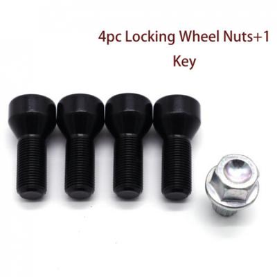 36136786419 Wheel Lock Anti Theft Bolt Lug Car (4 Bolts +1 Key) for Select BMW