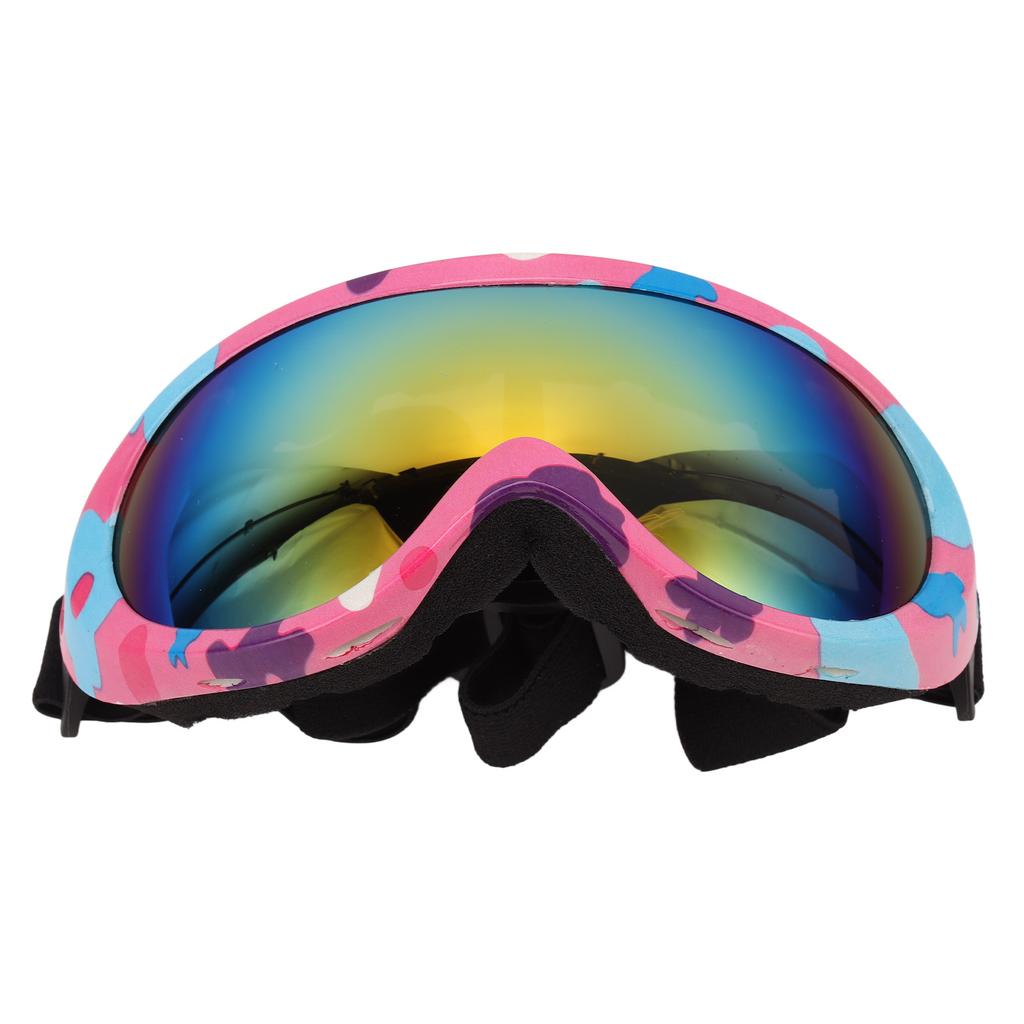 Dog Sunglasses Dog Goggles Pet Glasses UV Protection Winproof for Dogs Eyes Protection Red Lens White Purple Frame