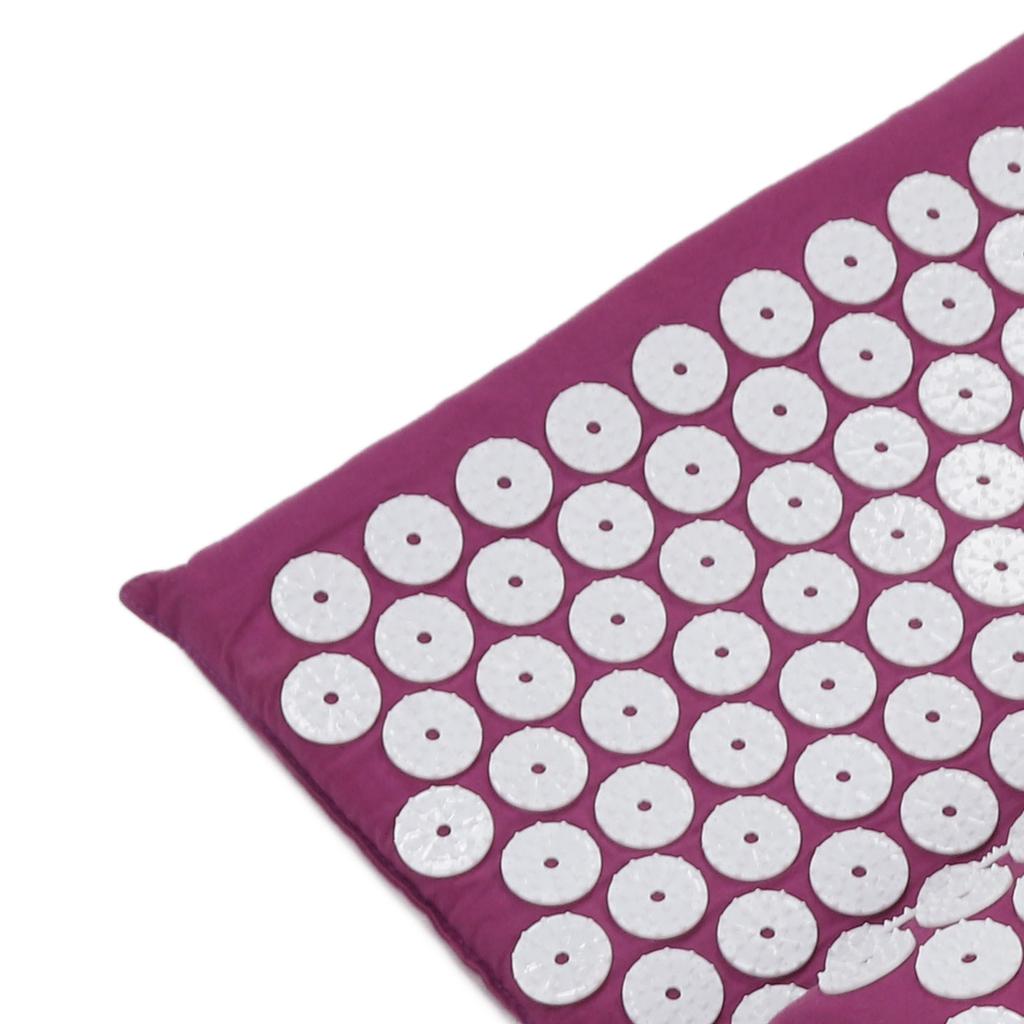 Acupressure Mat Pillow Set Massage Pad Mat Bag for Body Muscle Relaxation Stress Reduction