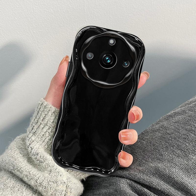 

Мягкий силиконовый чехол для Realme 9 10 11 Pro + 9i C30 C30S C31 C33 C35 C53 C55 Narzo 50A Prime GT Neo 2T 3T GT2 X7 4G 5G, чехол из ТПУ, задняя крышка для телефона For Realme 11 Pro 5G чёрный