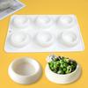 6-Cavity Flower-Shaped Silicone Cake Molds French Mousse Cake Molds Home Baking Tools Kitchen Styling And Baking Supplies