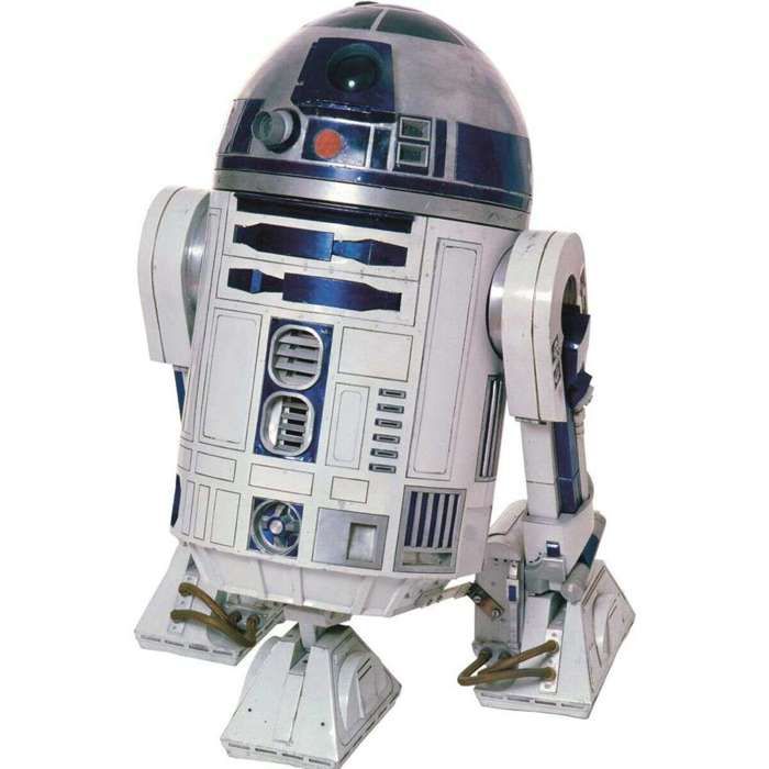 Giant R2-D2 Star Wars Repositionable Stickers 91x59