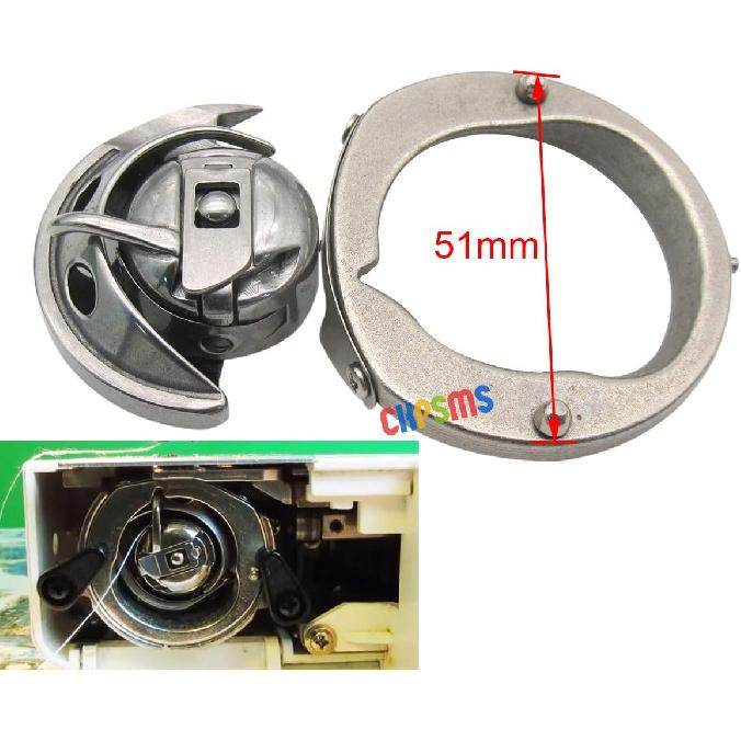 ckpsms Brand - #KP-19002 1SET Bobbin CASE Hook Race Compatible with/Replacement for Kenmore Brand Front Load Zigzag 148 & 158 Series Sewing Machine