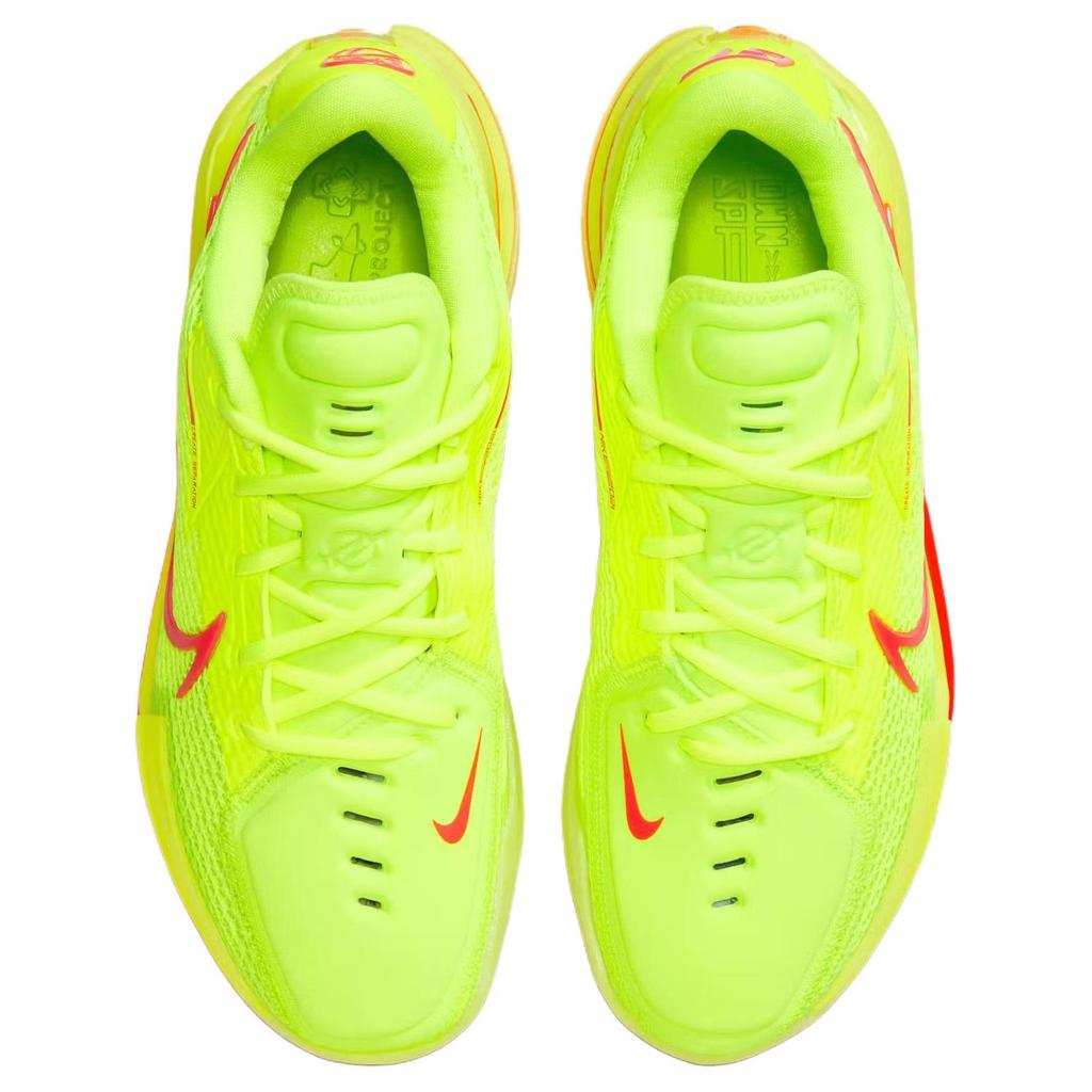 Nike Air Zoom G.T.. Cut 1 Atmungsaktive Basketballschuhe Unisex Gelb Rot IH3991-700
