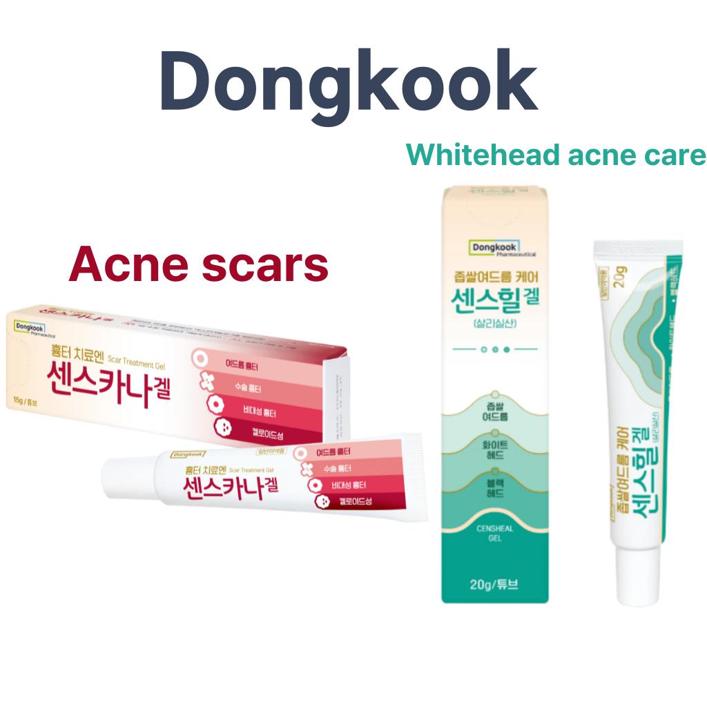 [Dongkook] Censcarna Gel 15g & Censheal Gel 20g/Gel na péči o akné/Korejská léčba akné