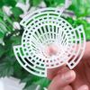 5pcs New Type of Flowerpot Conical Gasket, Volcano Flowerpot Bottom, Plastic Mesh, Fleshy Root, Breathable Mesh, Grid Gasket