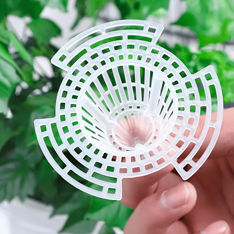 5pcs New Type of Flowerpot Conical Gasket, Volcano Flowerpot Bottom, Plastic Mesh, Fleshy Root, Breathable Mesh, Grid Gasket