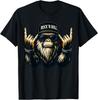 Bigfoot Rock On Sasquatch Heavy Metal Vibes Men T-Shirt