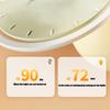 Intelligent Wake Up Device 3 Alarms Clock Adjustable Multifunction Gentle Backlight Display for Students Professional