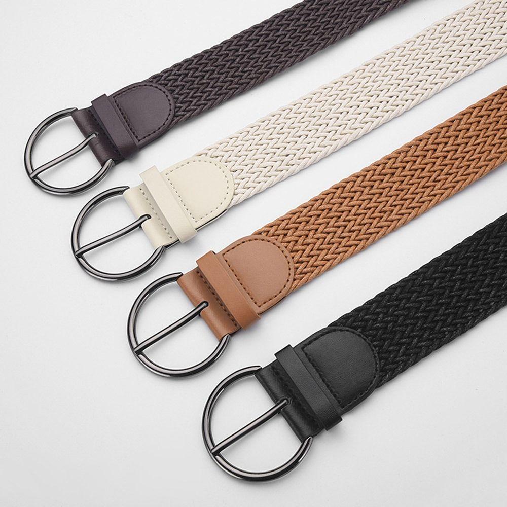 Goth Retro Wax Rope Braided Belt Wide Waist Band Fashion Waistband  Jeans Dress Skirts Accessories