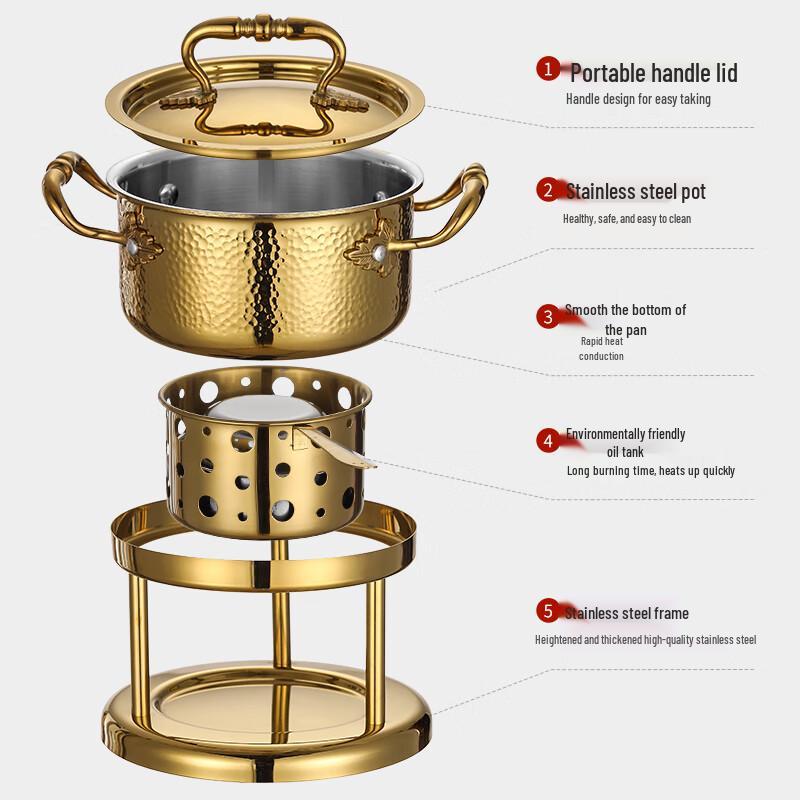 Stainless Steel Mini Hot Pot