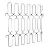 Metal Retractable Dog Gate Heighten Foldable Space Saving Entry Dog Door Barrier for Home